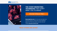 Desktop Screenshot of masteringevents.com